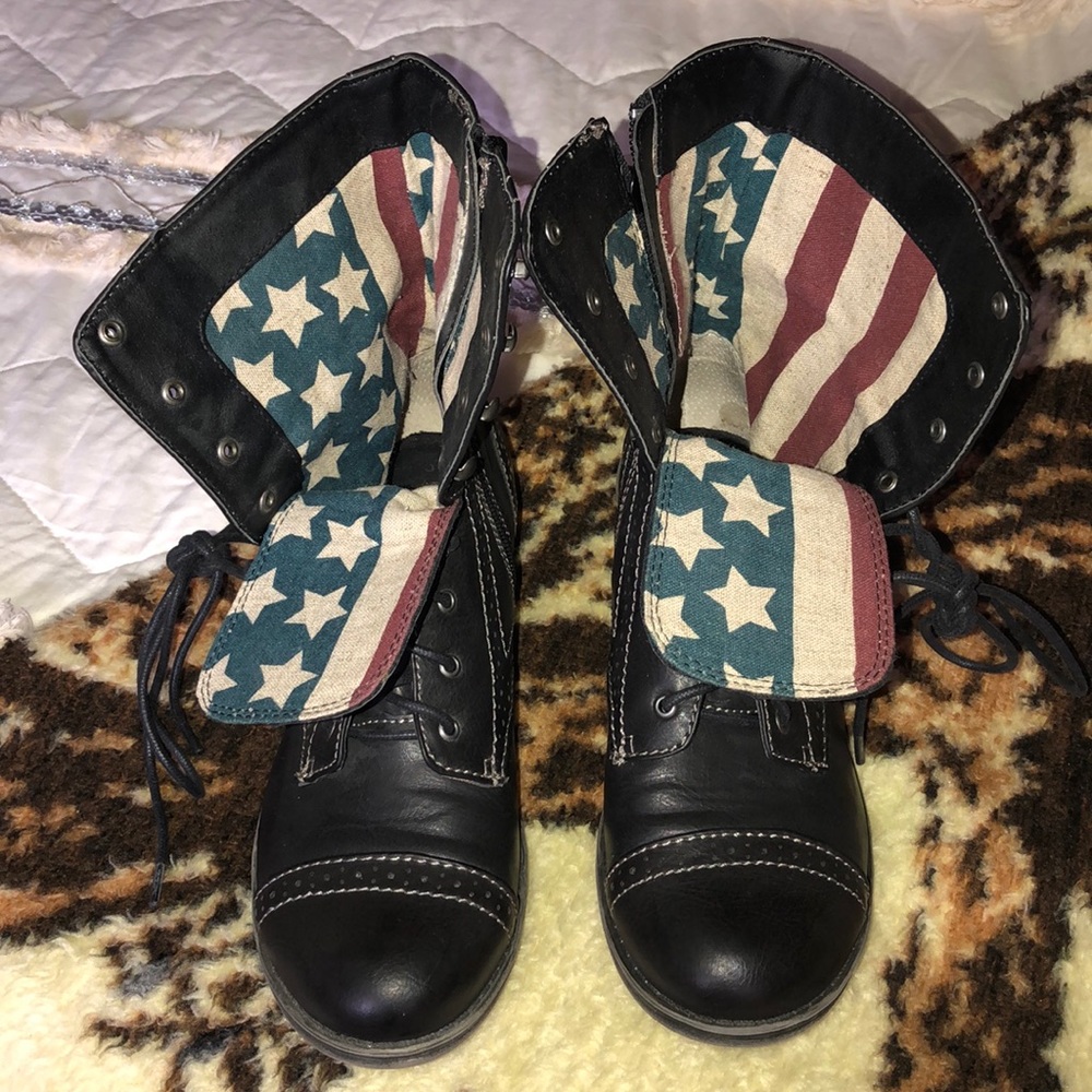 Black Combat Boots